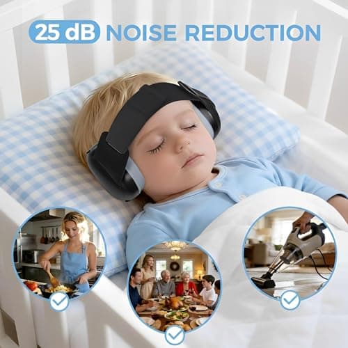 NAYEZH Baby Ear Defenders for 0-3 Years, Adjustable with Hearing‑Protection — view 3