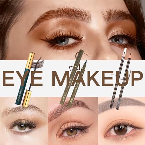 All in One Makeup Kit - Makeup Kit for Women - Travel Portable Makeup Set for Beginners - Makeup Essential Bundle Include Foundation Eyeshadow Palette Lipstick Eyeliner Mascara Cosmetic Brush Set Gift — view 5