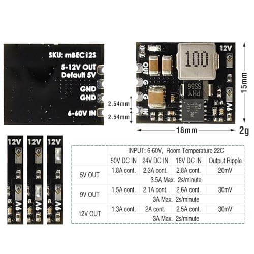 6-60V Adjustable 5V 9V 12V StepDown Voltages Regulator for 5 7inch Carbon Fibers FPV Racing Quadcopter Frame FPV Racing Quadcopter Voltages Regulator — view 3