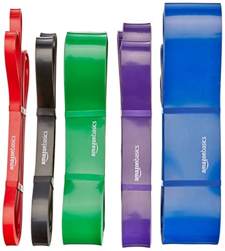 Amazon Basics Resistance and Pull Up Exercise Band — view 5