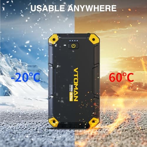VTOMAN V6 Plus 3000A Jump Starter for 6.0L Petrol & 4.0L Diesel 12V Vehicle — view 6