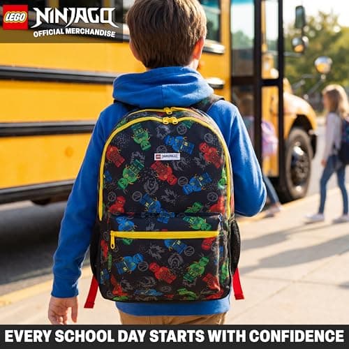 Get Trend Lego Ninjago Boys Large Backpack 46cm, Padded Straps School Bag — view 2