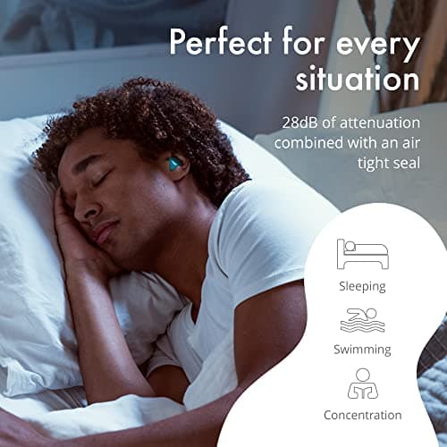 Alpine Mouldable Silicone Ear Plugs | Sleep, Swim, Reduce Noise | 6-Pack — view 3