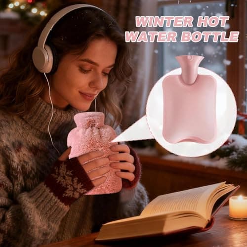 Warm Water Bottle 1L Leakproof Reusable — view 2