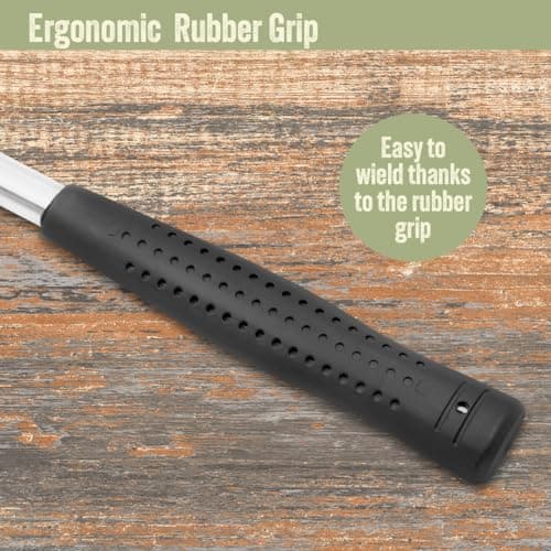 Milestone Camping 20420 12oz Rubber Mallet/Sturdy Steel Handle/Ideal for Putting Up Tents & Canopies — view 5