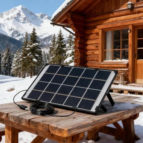 Solar Panel Charger 30W 5V Type-C Portable Power Bank — view 3