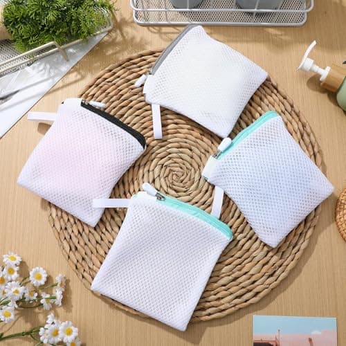 Laundry Mesh Washing Bags 8pcs for Delicates, Polyester — view 5