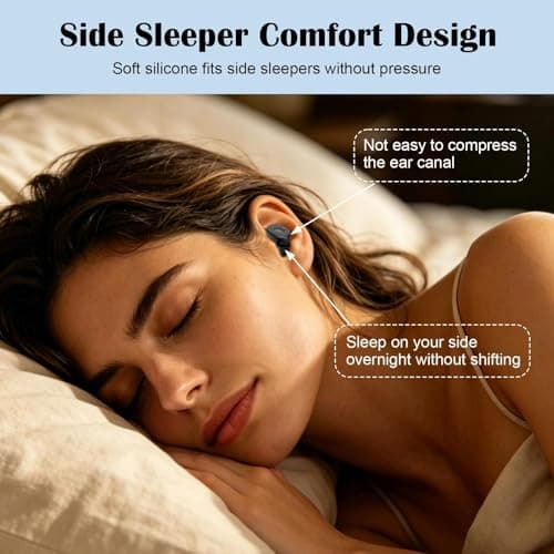 Ear Plugs for Sleep, 45db Noise Cancelling Ear Plugs Earplugs with 4 Pairs — view 6