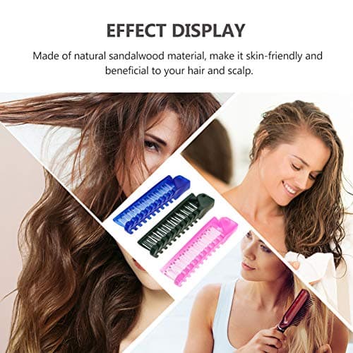 12pcs Plastic Folding Comb Set Portable Travel Hair Care — view 6