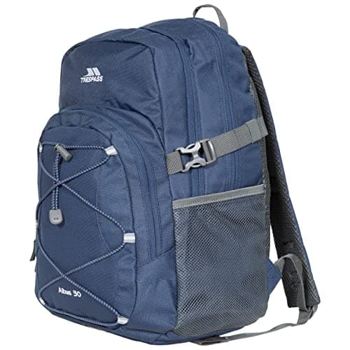 Trespass Mens Backpack Albus - Perfect Rucksack for School Hiking Camping or Work, 30 Litre with Padded Straps, Multi Function With Internal Pockets — view 3