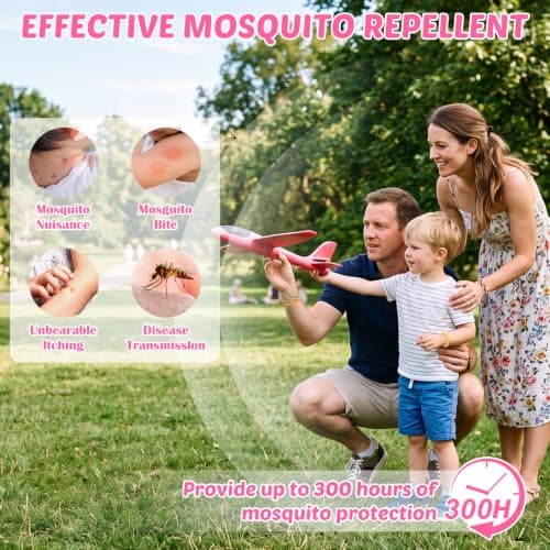 Mosquito Repellent Bracelet 12 Pack -Adjustable Plant Based DEET-Free Bands — view 4