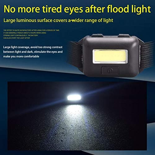 Annadue 6 Pack LED Headlamp Flashlight, 1000 Super Bright (Black) — view 4