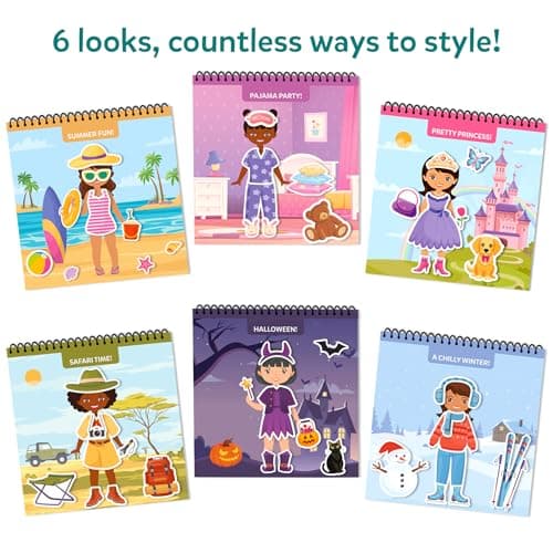 Skillmatics Peelies – Dress Up, Reusable Sticker Activity Book for Kids — view 4