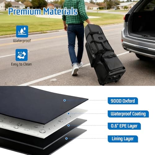 Golf Travel Bag with Wheels — view 3