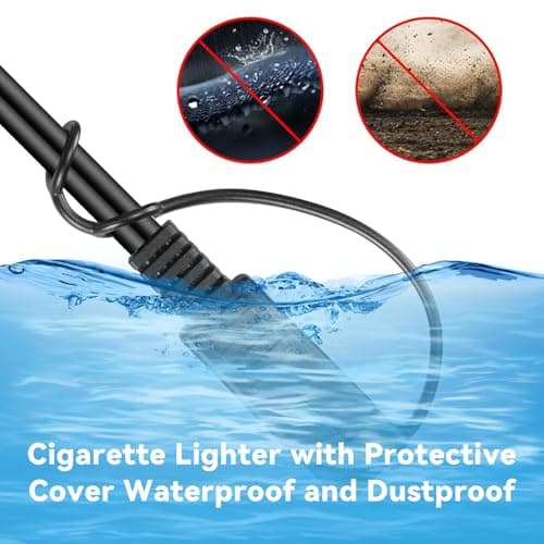 Xiciki DIN Powerlet to SAE Adapter 12-24V for BMW Motorcycle Cigarette Plug — view 4