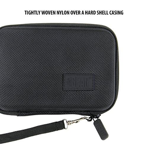 USA Gear Portable WiFi Hotspot Hard Case - WiFi Booster Travel Case with Wrist Strap - Compatible with MERCUSYS MT110, ZTE MF920, TP-Link M7450, D-Link DWR-2101 - Black — view 4