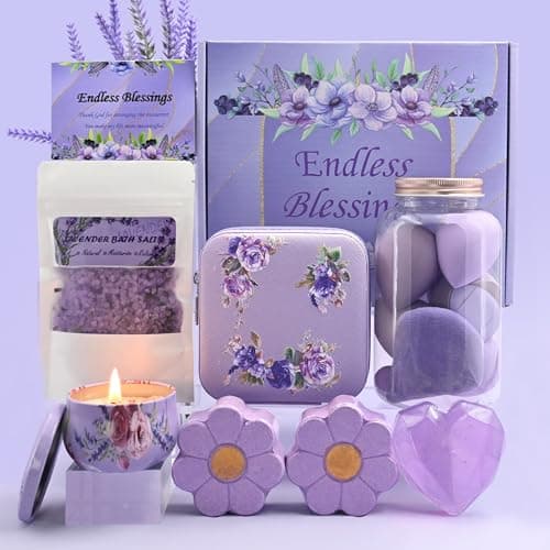 Lavender Pamper Gift Set for Women Mum Teacher Wife Best Friend Sister — view 3