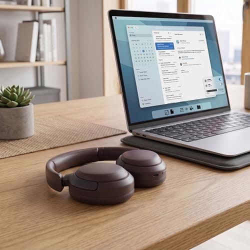 INTEMPO Alto Over-Ear Headphones, Bluetooth Noise Cancelling, 55 Hours — view 2