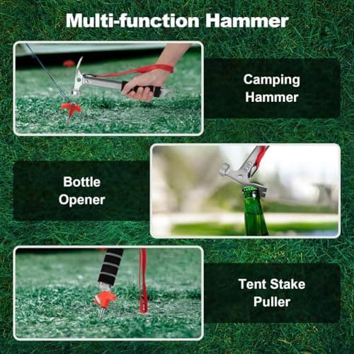 Znchgdtre Camping Hammer Corkscrew Puller — view 6