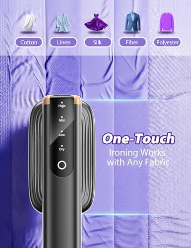 Sundu Steamer, 15s Heat-up, 180ml, Gloves, 35min for Travel & Home,Jet Black — view 5