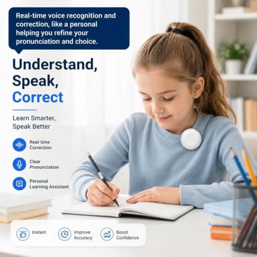Language Translator Device, AI Smart Wearable Translator — view 3