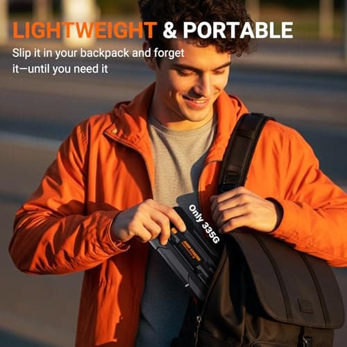 JDMCAR Jump Starter Power Pack - 5000A Portable Car Battery Booster — view 6