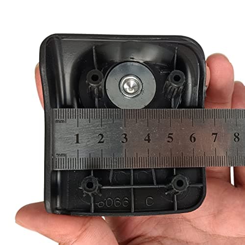 GUGULUZA 1 Pair Luggage Wheel Replacement Spare Spinner Caster for Suitcase Wheel Repair — view 3