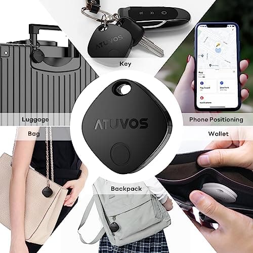 ATUVOS Air Tags - 4 Pack,Tracker Bluetooth Item Finder, (iOS Only) — view 6