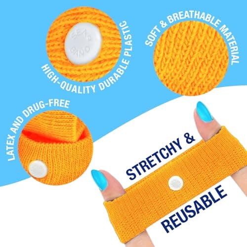 Sea-Band Gold Adult Travel & Motion Sickness Acupressure Wristband, 1 Pair — view 6