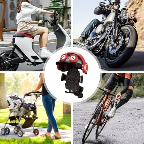 Tktouci Cell Phone Holder for Bike Navigation GPS Viewing Calling — view 4