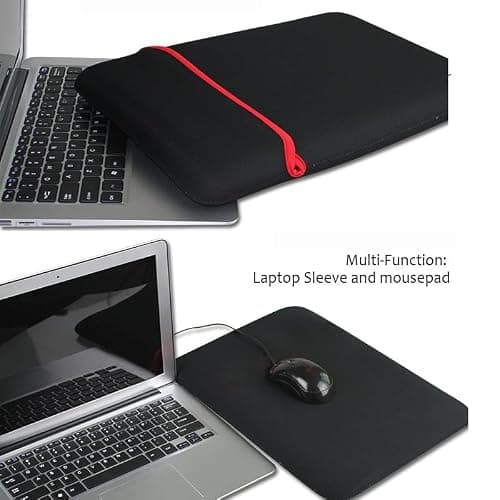 Laptop Case Protective Soft Padded Sleeve Cover Carrying Computer Bag, Compatible with Tablet PC, Apple iPad Air Pro, Microsoft Surface Go (10") — view 6