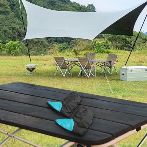 Jotekonoby Sleeping Sack Foot Heater, Camping Foot Covering, Trekking Insulated Socks, Outdoor Footmuffs, Winter Camping Equipment, Travel Sleep Accessories, Chilly Weather(Green) — view 5
