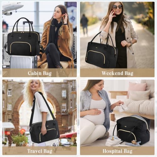 ETRONIK Ryanair Cabin Bags 40x30x20 Underseat, Travel Duffle Bag for Women — view 6