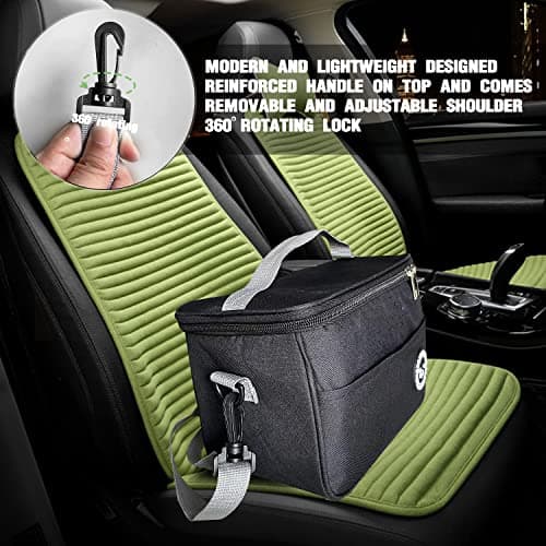 Lunch Bag, Insulated Lunch Bags Thermal Lunch Tote Bags for Women Men 7.9L Cooler Bag Waterproof Leak-Proof for Outdoor, Beach, Camping, BBQ, Travel — view 5