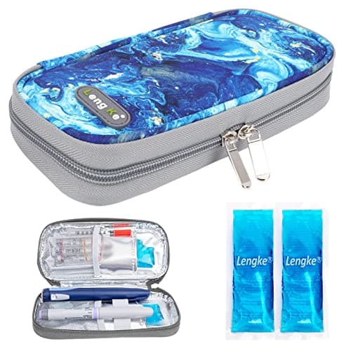 YOUSHARES Insulin Cooler Travel Case TSA-Approved for Monjaro GLP-1 Pens