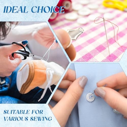 Knitgrip 25-Pack Mini Travel Sewing Kit - Portable, Foldable, Adult Sewing Repair Kit with Scissors, Buttons, Pins, Needles, Threads — view 6