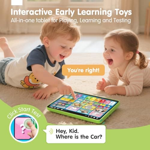 hahaland Multilingual EN/DE/FR/IT/ES Baby Learning Tablet for 1 Year Old+ — view 6