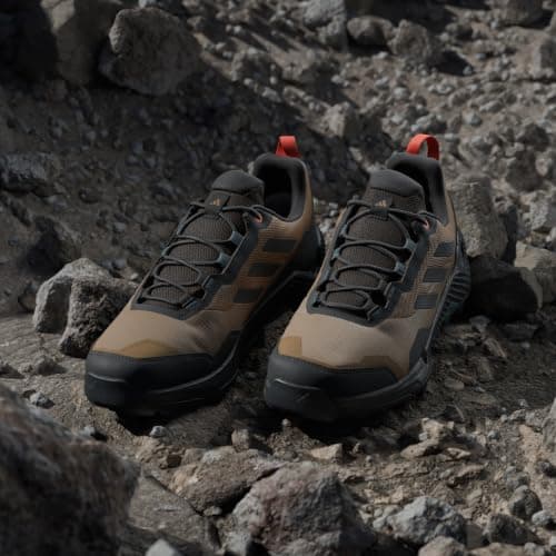 adidas Men's Eastrail 2.0 RAIN.RDY Hiking Shoes, Cardboard/Carbon/Preloved Teal, 7.5 UK — view 2