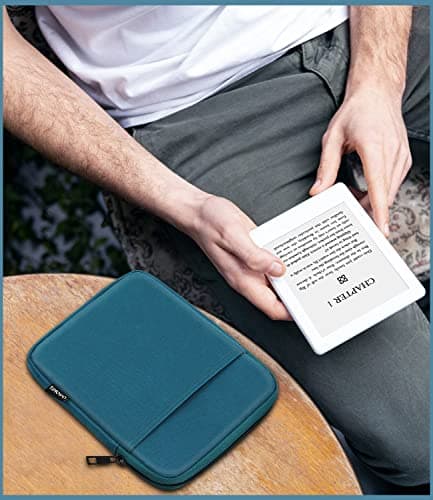 TiMOVO 6-7 Inch Sleeve Case for eReader, Peacock Blue — view 6