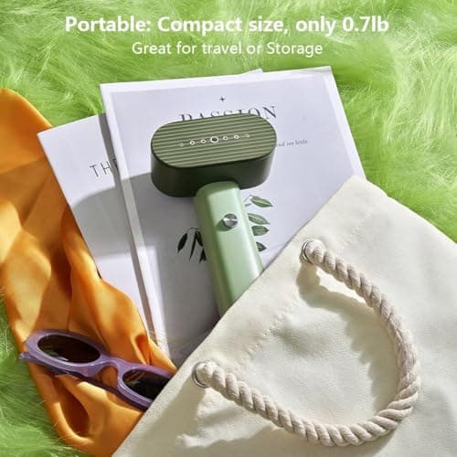 G6 Clothes Steamer,Portable 2-in-1 Travel Steamer Iron for Clothes, Just 0.7lbs Lightly, 10 Minutes of Continuous Steam, 900W Light Steamer for travel Home — view 4
