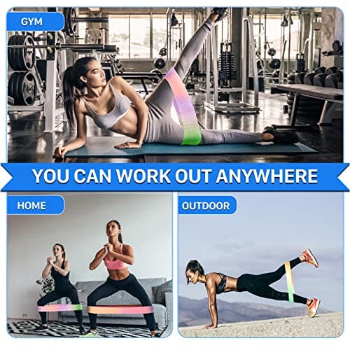 EVOLAND Resistance Bands Set, Exercise Bands for Men and Women — view 6