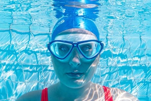 Zoggs Horizon Flex Mask Clear Blue Clear — view 5