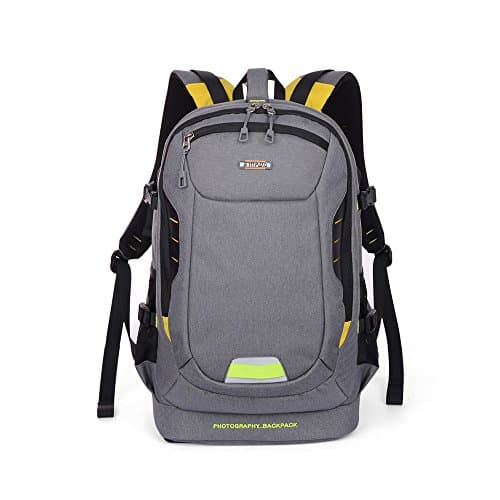 YUHAN Oxford Large Capacity Multi-function Waterproof Anti-shock SLR/DSLR Gadget Camera Bag Professional Gear Photography Travel Backpack Rucksack — view 2