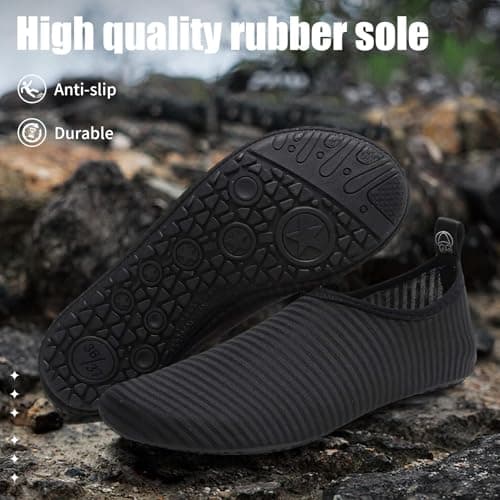 Beach Shoes Women Water Shoes Men Quick Dry Barefoot Footwear for Swimming — view 6