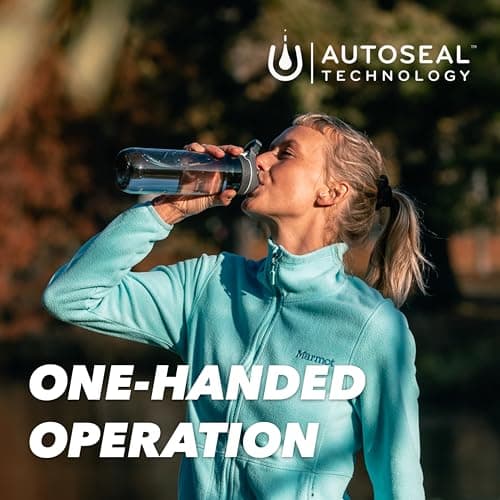 Contigo Cortland Autoseal Water Bottle | Large 720ml BPA Free Drinking Bottle | Sports Flask | Leakproof Drink Bottle | Ideal for School, Gym, Bike, Running, Hiking — view 6