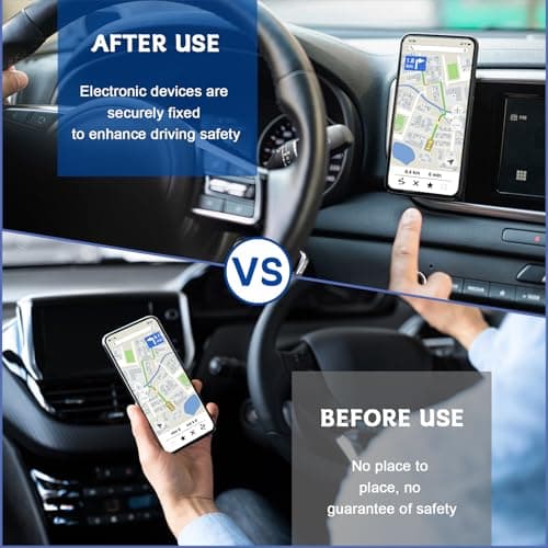 12 Packs Thin Metal Plates for Magnetic Phone Holder,Replacement Mount Plate with Strong Adhesive,Universal Round Mental Plate for Dashboard,Air Vent & All Mounts,Secure Grip for Smartphone & GPS — view 5