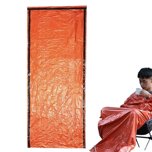Survival Sleeping Blanket Waterproof Keep Warm Sack Whistle — view 2