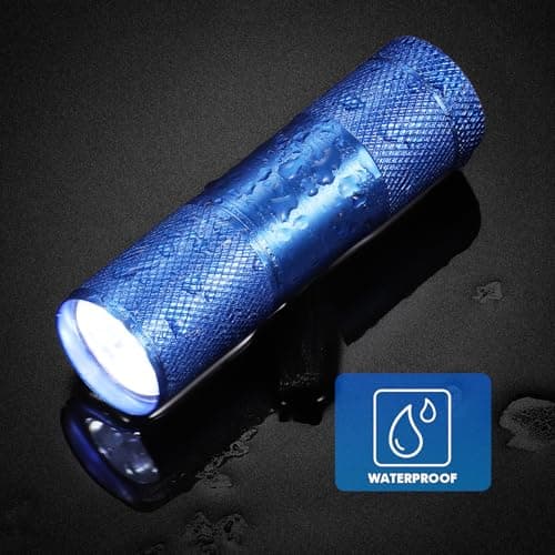 Kssvzz 5 Pack Small Torch, Mini Torches Led Super Bright with 9 LEDs, Multicolor Kids Torch with Lanyard, Aluminum Pocket Torch for Adult Camping Hiking Outdoor Gifts — view 4