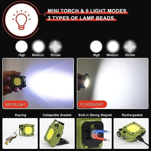 WOWNIGHT Torches LED Super Bright Rechargeable 1,000,000 LM - 5260ft Range — view 3