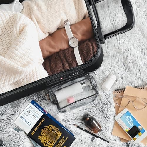 Flight Knight Premium Lightweight Suitcase - Built-in TSA Lock - 8 Spinner Wheels - ABS Hard Shell Check in Highly Durable Luggage - Large - 76.5x52x30cm — view 6